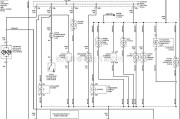 马自达中的马自达95DIAMANTE仪表板照明电路图