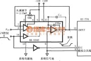 采样保持放大电路中的HA-5340的同相单位增益模式基本连接电路