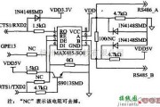 接口电路中的RS232串口到RS485转换接口电路图