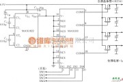 开关稳压电源中的由MAX1822和MAX333构成1～4通道负载开关电路图