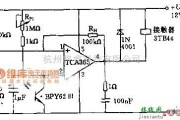 开关电路中的光强为10一10LX的晨昏光控开关电路图