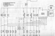 日产中的风神蓝鸟轿车警告灯电路图一
