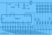 CD4017制作彩灯控制器