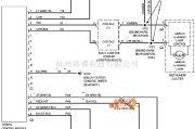 克菜斯勒中的克莱思勒CIRRUS 2.5L 安全气囊电路图