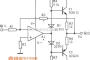 模拟电路中的双极性输出时的电流扩展电路图