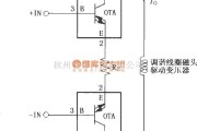 对数/跨导放大电路中的由两个OPA660(宽带跨导型运算放大和缓冲器)构成的高速电流驱动器