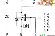 综合电路中的QS6U22、QS6U24内部电路图