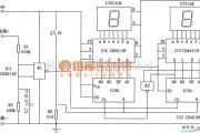 专用测量/显示电路中的电话记录器(CD4511B、CD4518B)电路图