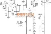 语音电路中的双重显示的音频指示器电路图