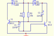 电子闪光灯的电路原理图分析