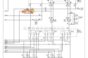 日产中的240SX-1994日产尼桑大灯电路图(带有DRL)续图