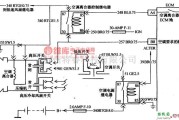 大宇中的大宇希望轿车空调压缩机控制电路故障的诊断电路图