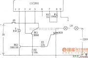 自动控制中的无触点彩灯控制器电路图