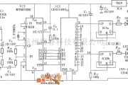 红外线热释遥控中的多路红外遥控开关电路图