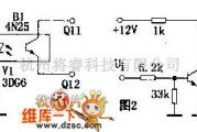 光电耦合器电路中的光电耦合器组成开关电路图