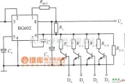 稳压电源中的用BG602组成的逻辑控制的集成稳压电源电路图