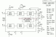 音频电路中的采用AN7147功放应用电路图