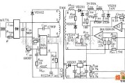 电源电路中的设计输出为SV／15A的电源电路图