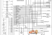 大众（一汽）中的97大众捷达仪表板电路图