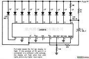 专用测量/显示电路中的带报警闪光器的带状显示屏
