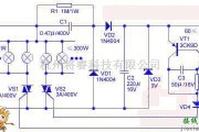 灯光控制中的双色彩灯电路图