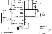 控制电路中的3.3V和1A表面安装调节器电路