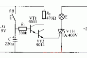 采用电池的延迟电路