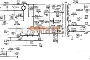 电源电路中的彩色显示器的电源电路