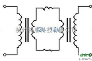 电源电路中的两个普通降压变压器构成的隔离电源电路图