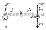 电源电路中的基于低压晶体管激励的氖管读出器电路图