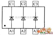 光敏二极管、三极管电路中的晶体二极管MMBD4448HTW内部电路图