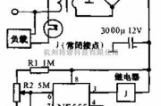 定时控制中的供电0-1小时的时定交流电源电路图