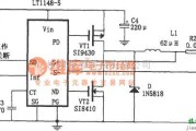 DC-DC中的用高效开关控制器LT1148-5制作的2A降压直流变换电源