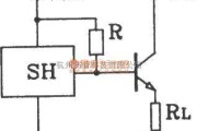 霍尔传感器中的SH型霍尔开与射极输出接口电路