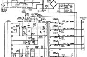 显示器电源中的PWB-1509型彩色显示器电源电路图