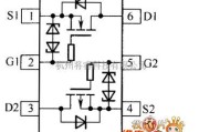 综合电路中的HTJD4105C、NTJD4401N内部电路图