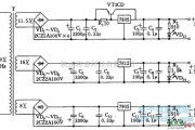 电源电路中的电源电路：+12V，±5V