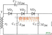 整流单元中的三倍压整流电路图