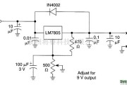 电源电路中的简单9V电源