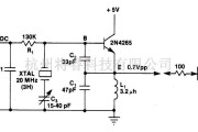 基础电路中的科尔皮兹谐波振荡器电路（100MHz）