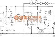 自动控制中的声控鸟鸣彩灯电路(555、KD-5602)