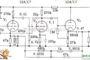 电子管功放中的McIntosh 7电子管均衡放大器电路图