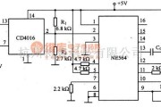 模拟电路中的由ME564等构成的FSK电路图