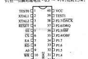 数字电路中的芯片引脚及主要特性8042/8742,8位微控制器