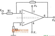 运算放大电路中的F107系列双电源通用型单运放电路图