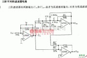 滤波器电路中的三阶不对称滤波器电路电路图