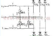 传感器电路中的三相桥式整流器的压敏保护电路
