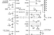 LED电路中的MAX1578／MAX1579驱动白光LED电路图