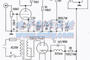 6N1+6P1胆机功放电路