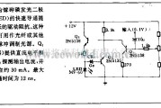 电源电路中的l MHZ发光二级管脉冲调制电路